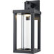Dumont LED 16.01 inch Powder Coated Black Outdoor Wall Sconce